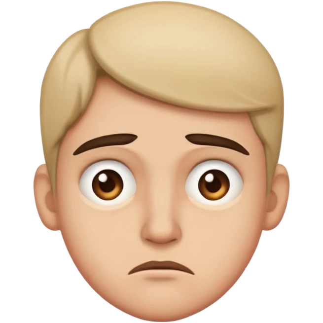 Side eyes with disgust  emoji