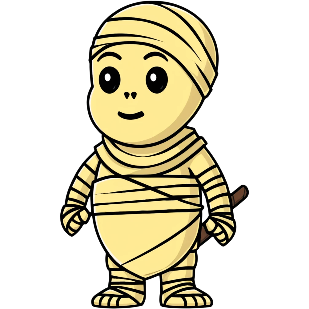 mummy character emoji