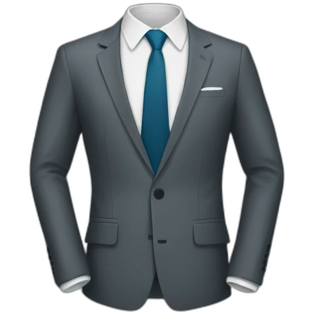 suit modern and simple emoji