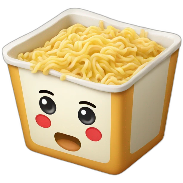 instant noodles single brick emoji