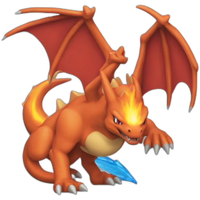 charizard, red, not blue emoji