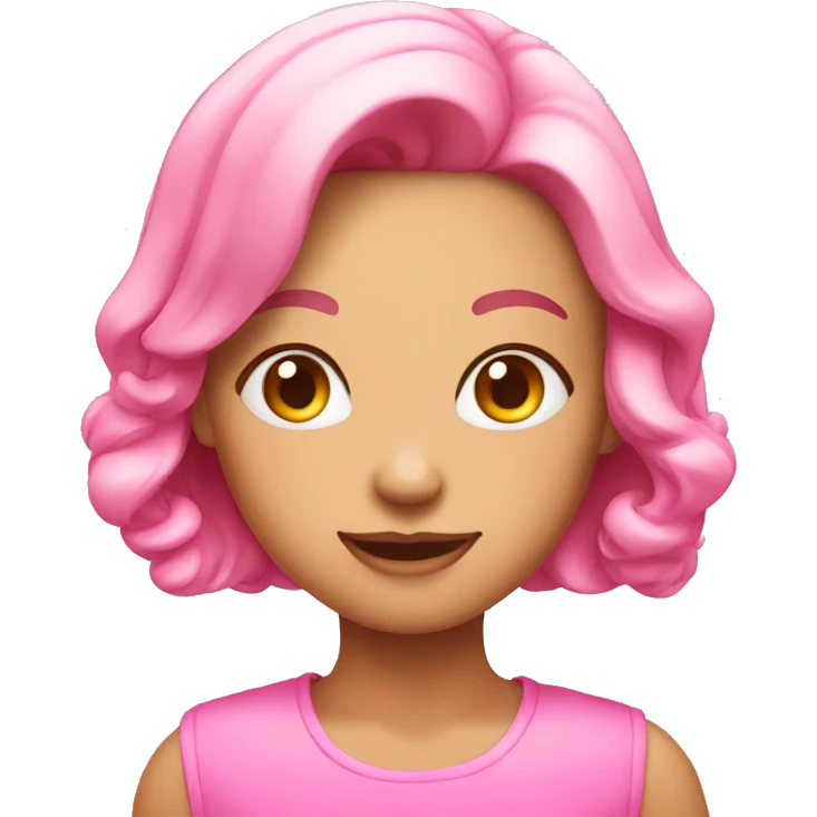 Birthday pink emoji