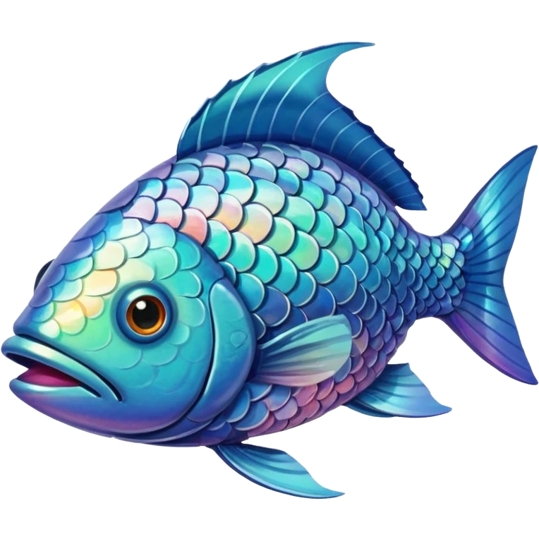 fish eating emoji