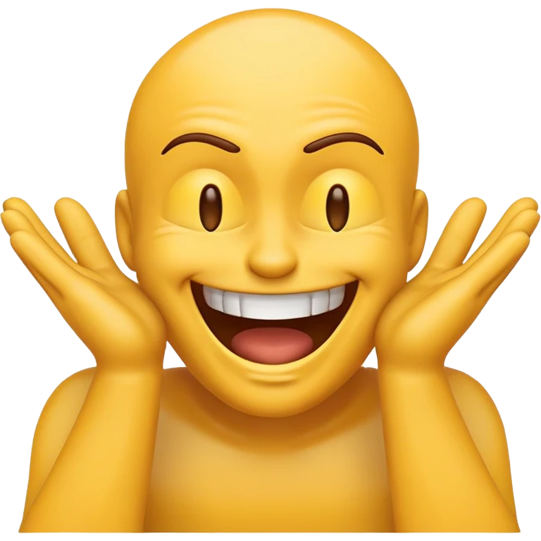 emoji face rubbing his hands together while doing an evil laugh emoji
