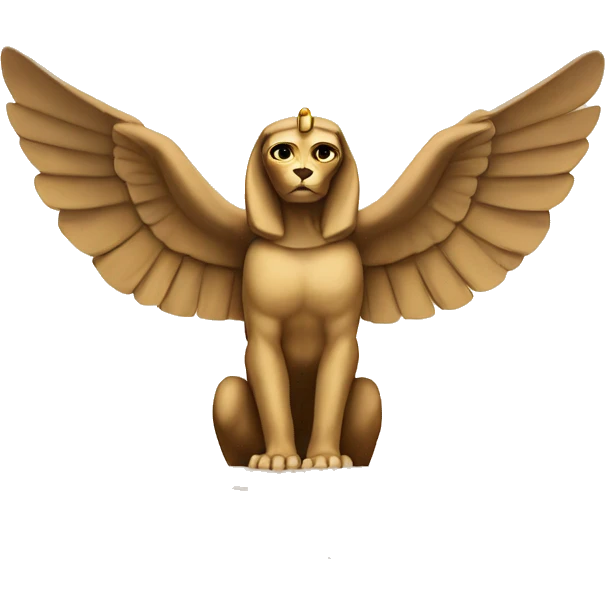 Sphinx volando emoji