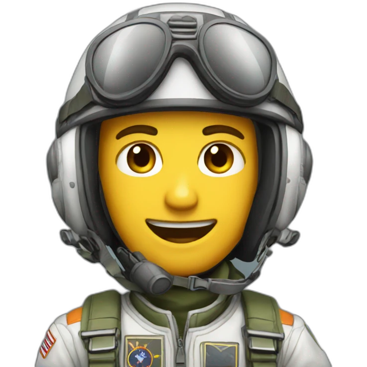 Fighterpilot emoji
