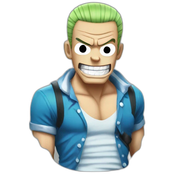 Franky from One Piece emoji