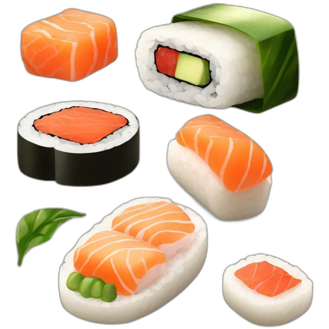 Sushis emoji