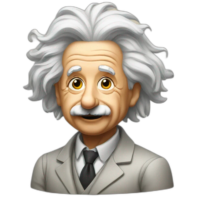 Albert Einstein emoji