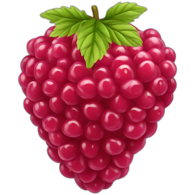 Framboise fruit emoji