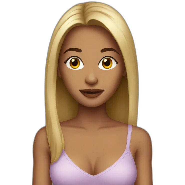 Hot girl emoji