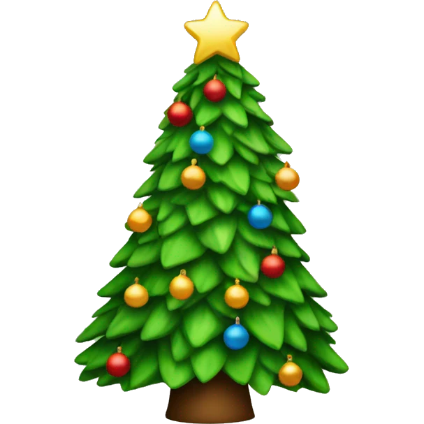 Christmas tree  emoji