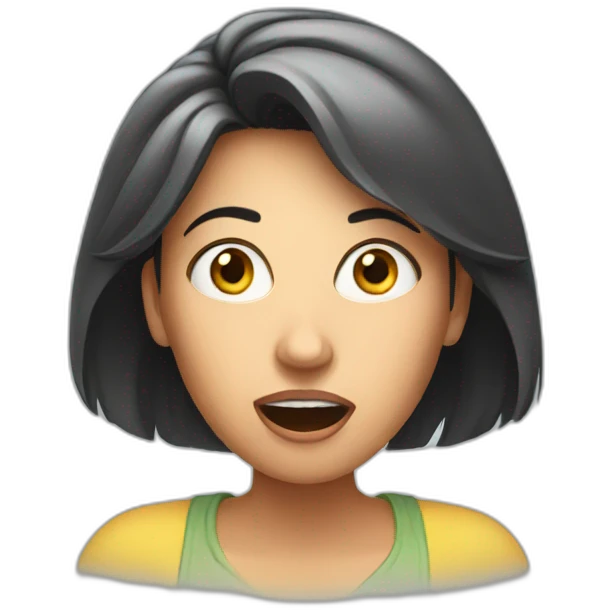 surprised woman  emoji