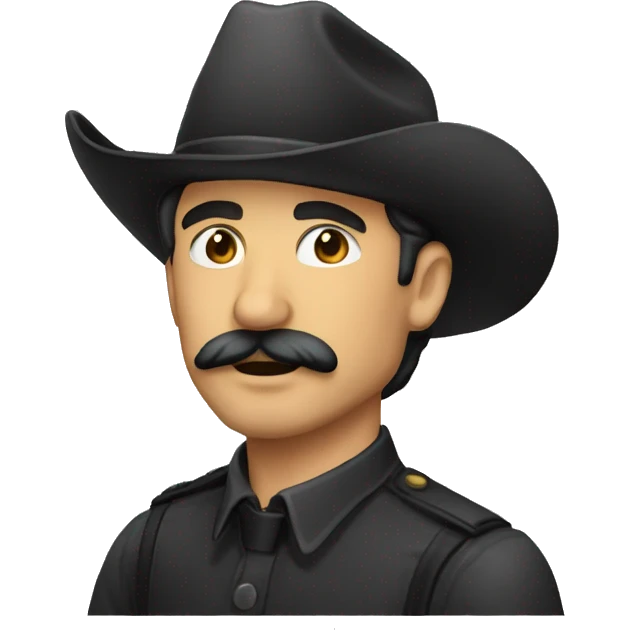 Chico moreno sin bigote emoji