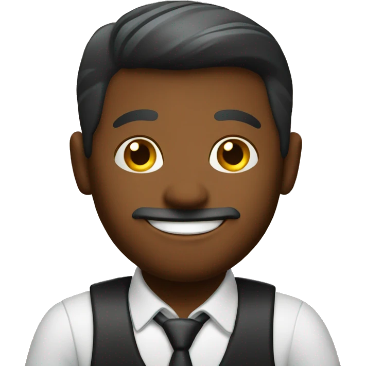 barman shaking emoji