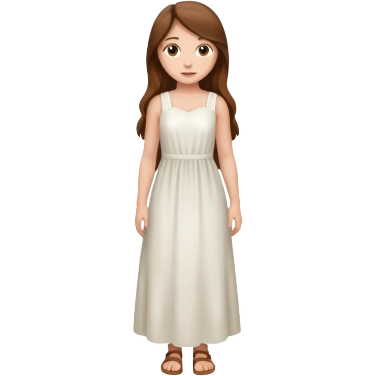 A full girl with full body emoji