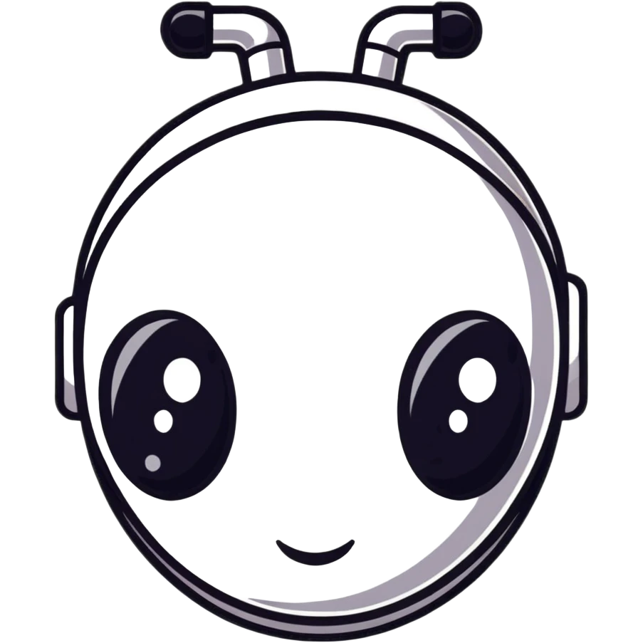 robot face emoji