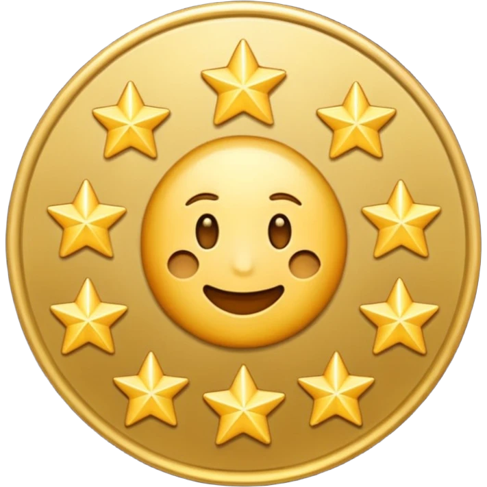 Can u make a emoji with 15 stars in a circle emoji