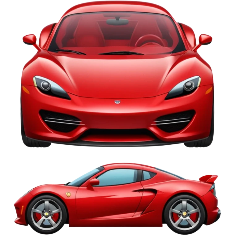 sports car emoji