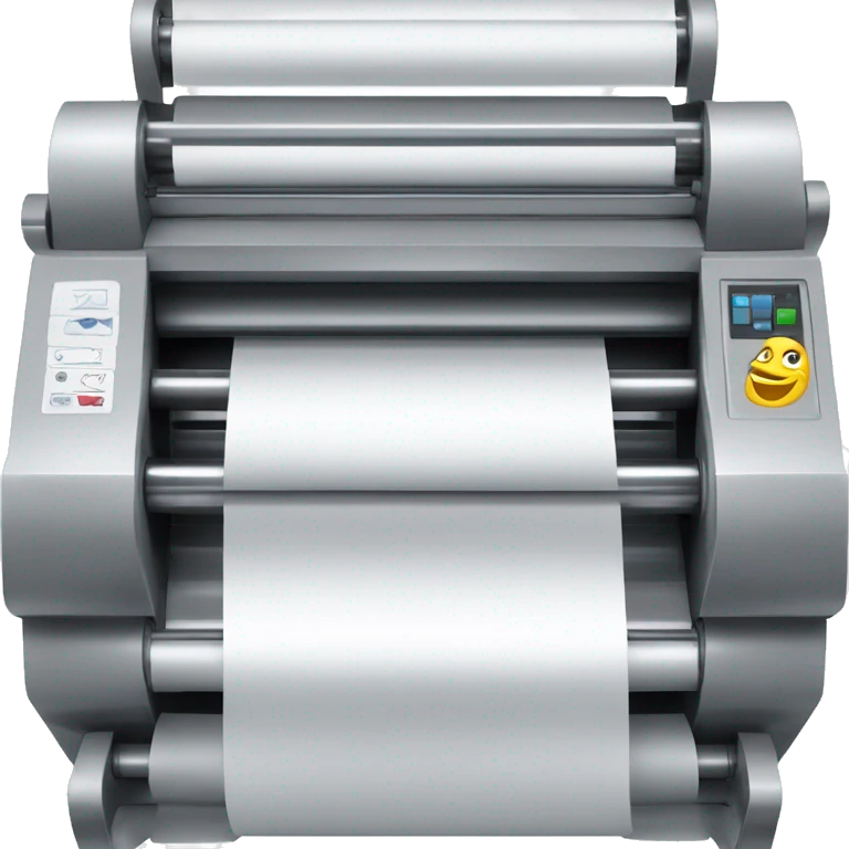 whitePaper Roll machine emoji