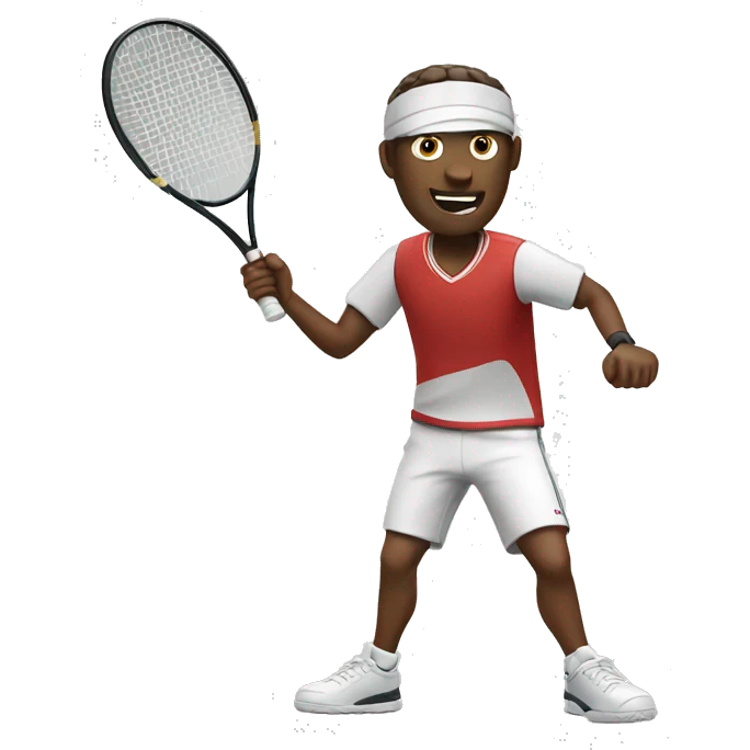 Wells playing tennis emoji
