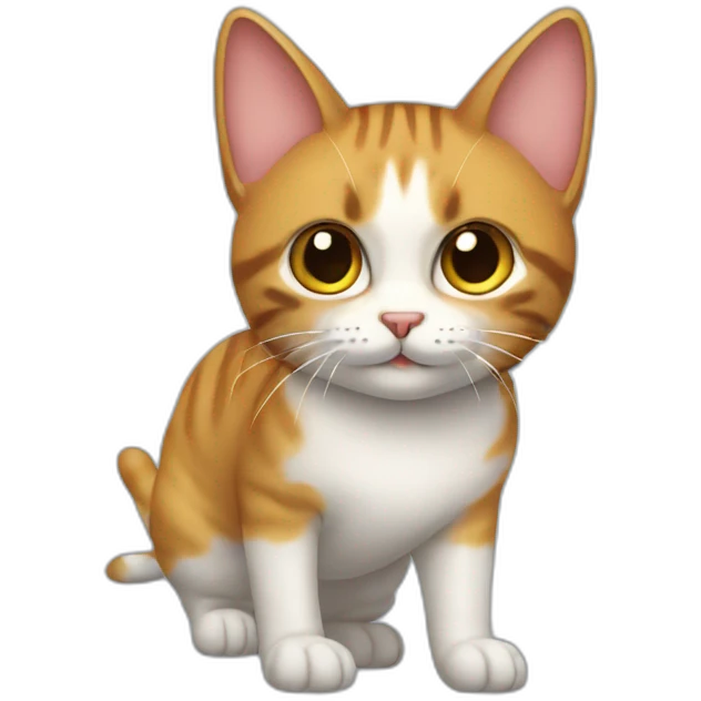 gato con tacones emoji