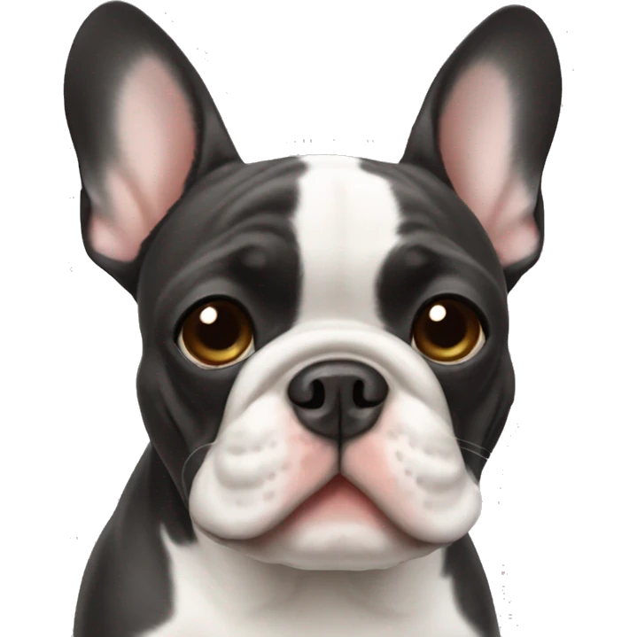 French bulldog  emoji