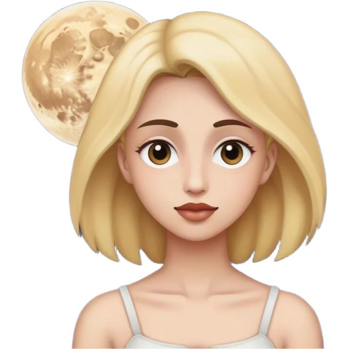 i love you to the moon and to saturn emoji