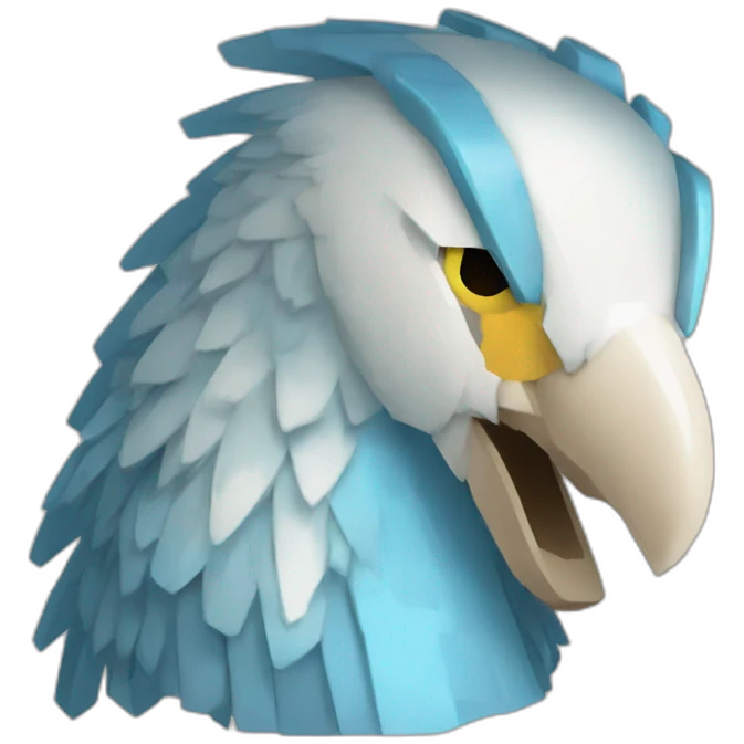head cranial Articuno Minecraft delegate emoji