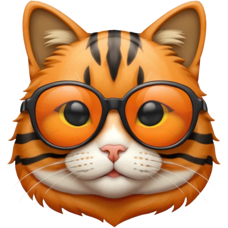 Cat wearing sunglasses emoji