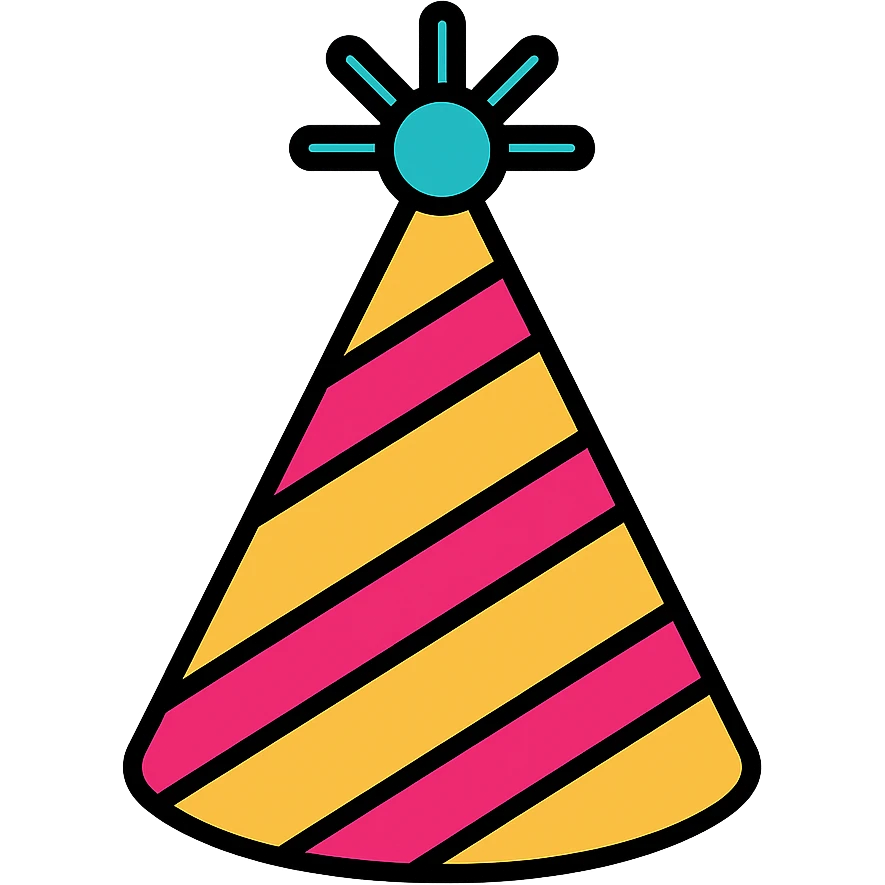 party hat emoji