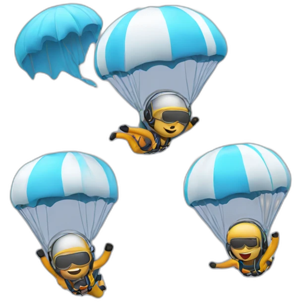 skydiving lessons emoji