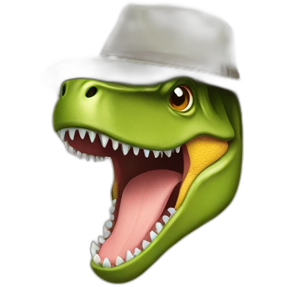Trex hat emoji
