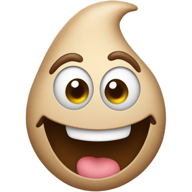 A poop emoji  emoji