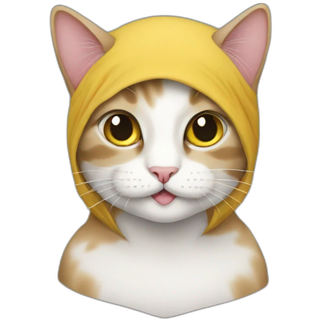 Muslim cat emoji