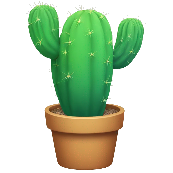 rainbow cactus emoji