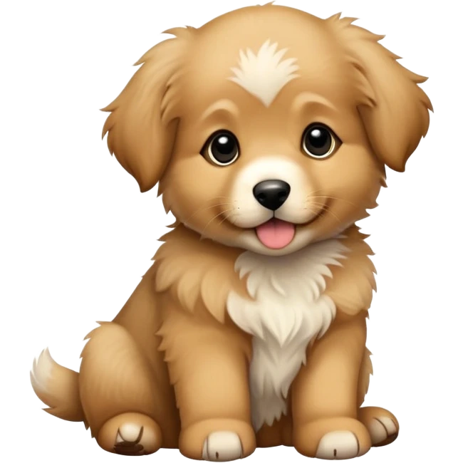Hovawart puppy emoji