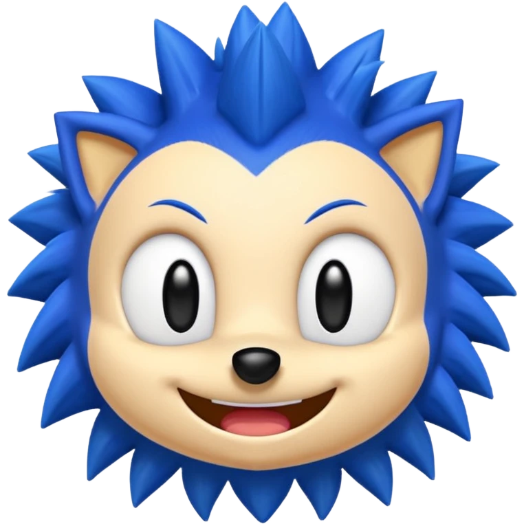 If your trying to make a sonic emoji make him look better. emoji
