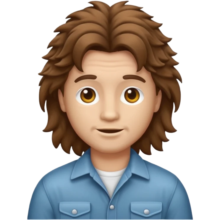 emoji of a mullet emoji