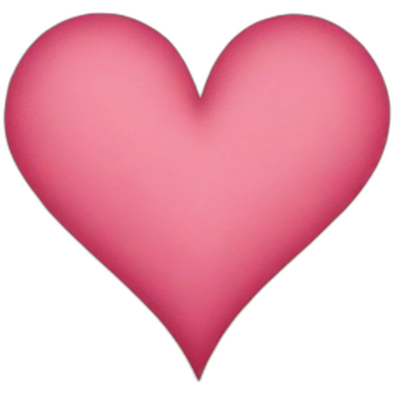 Heart on paper  emoji