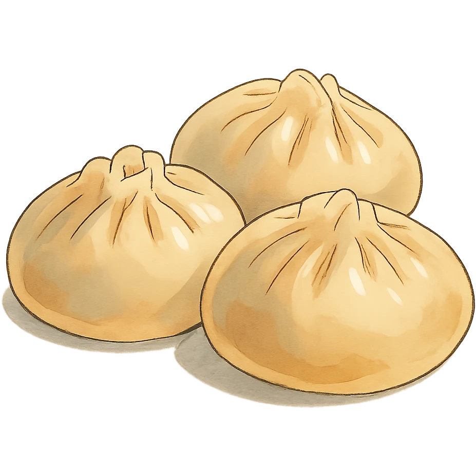 ghibli style dumplings emoji