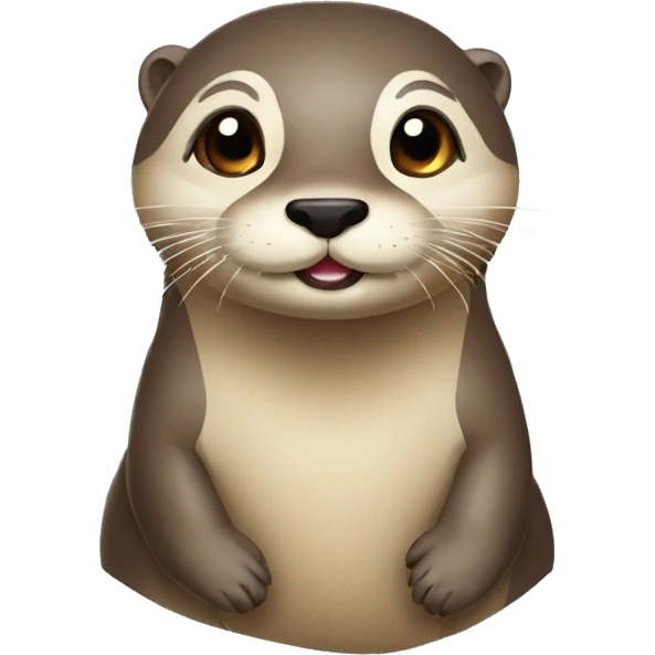 loutre qui d'endore emoji
