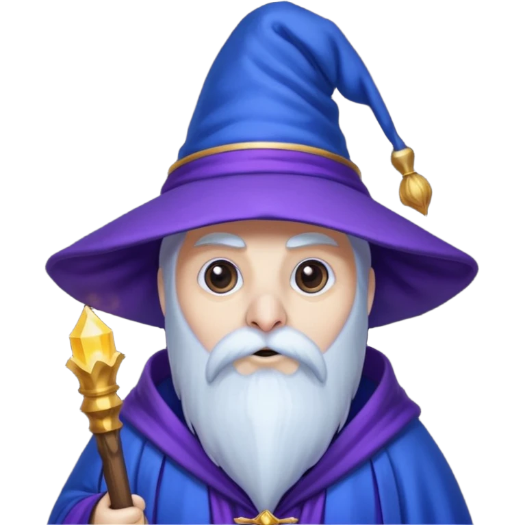 Penguin Wizard emoji
