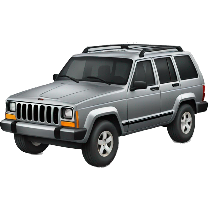 Grey Jeep Cherokee emoji