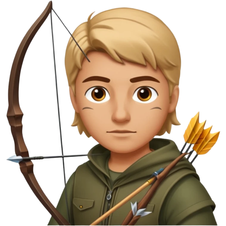 Ein jäger mit Bogen emoji