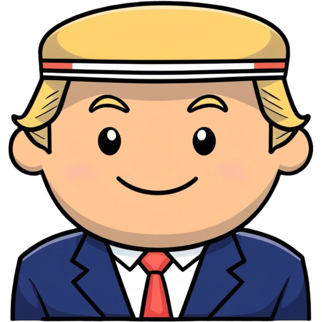 President Trump like rabbi emoji