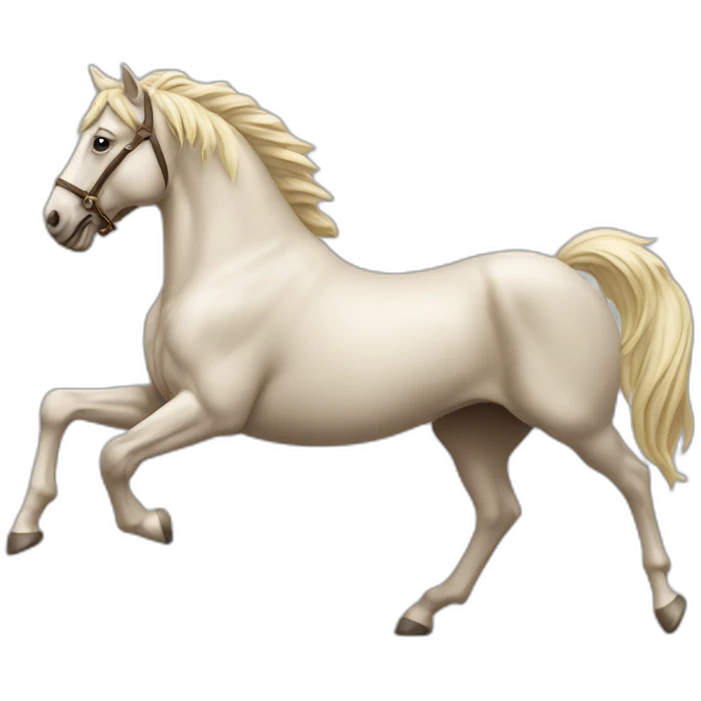 Cheval qui saute emoji