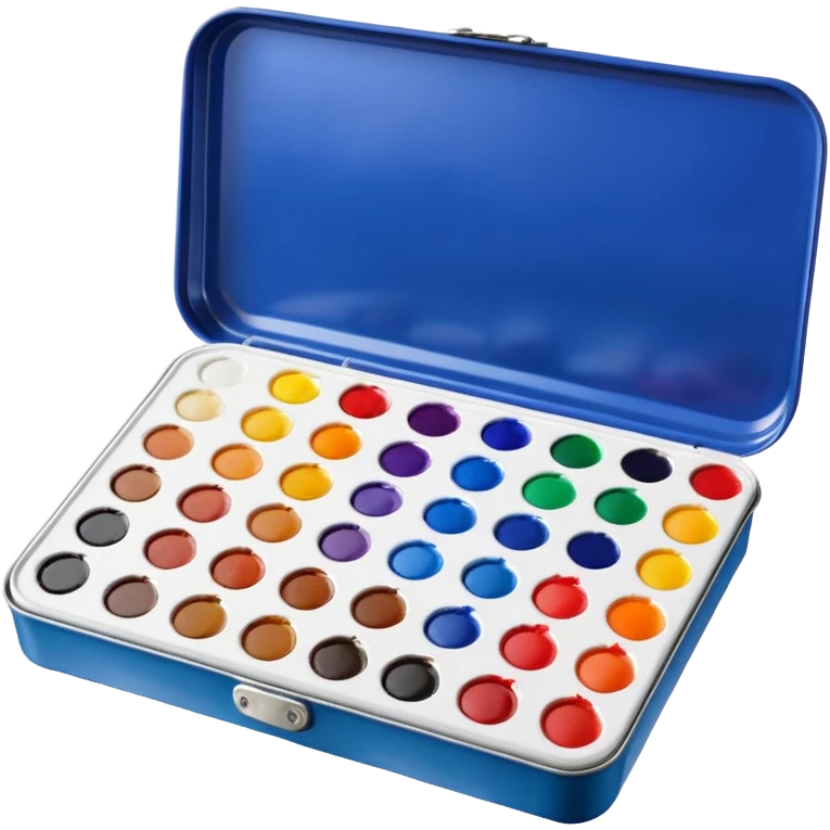 watercolor paint set emoji