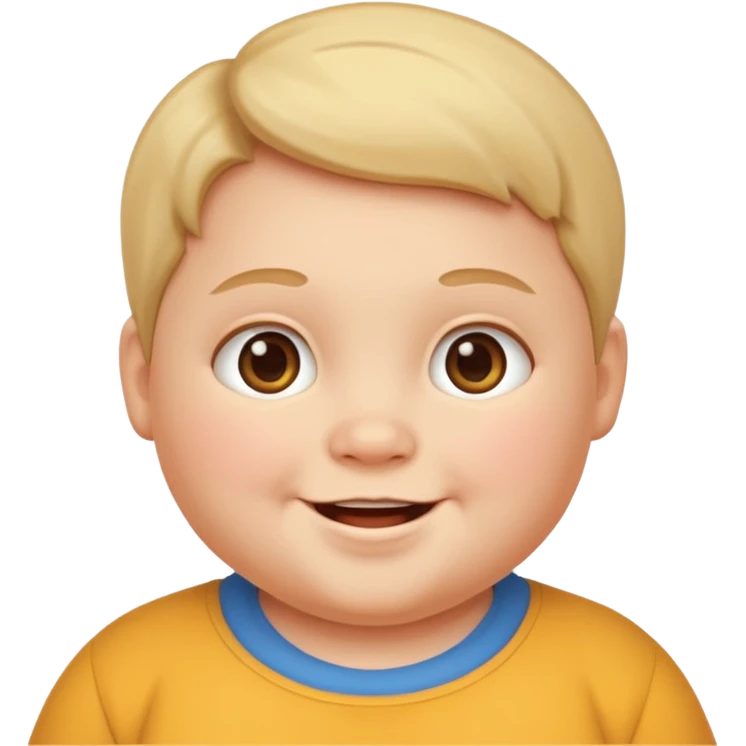 criança gorda emoji