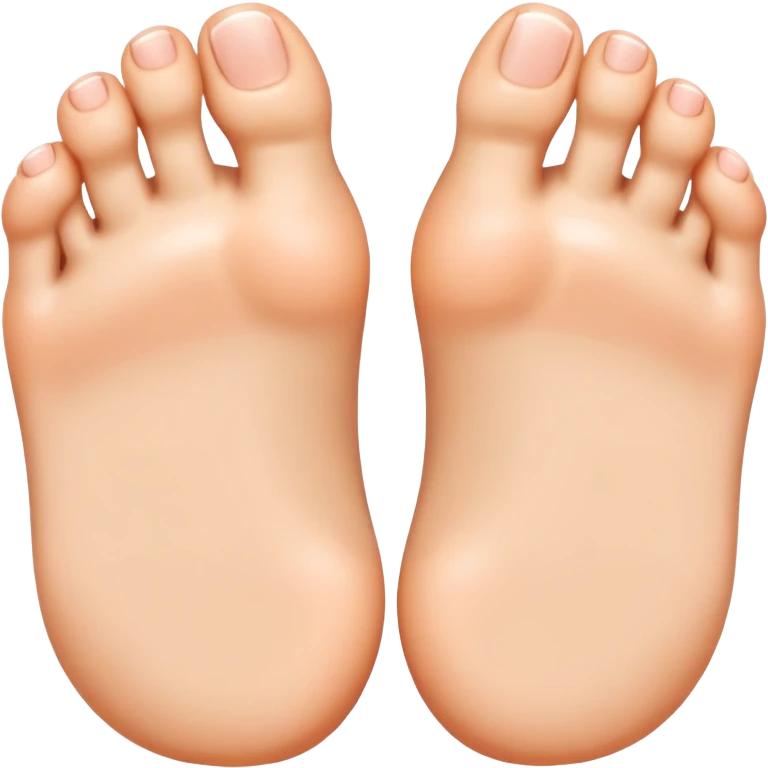 toes wide spread emoji